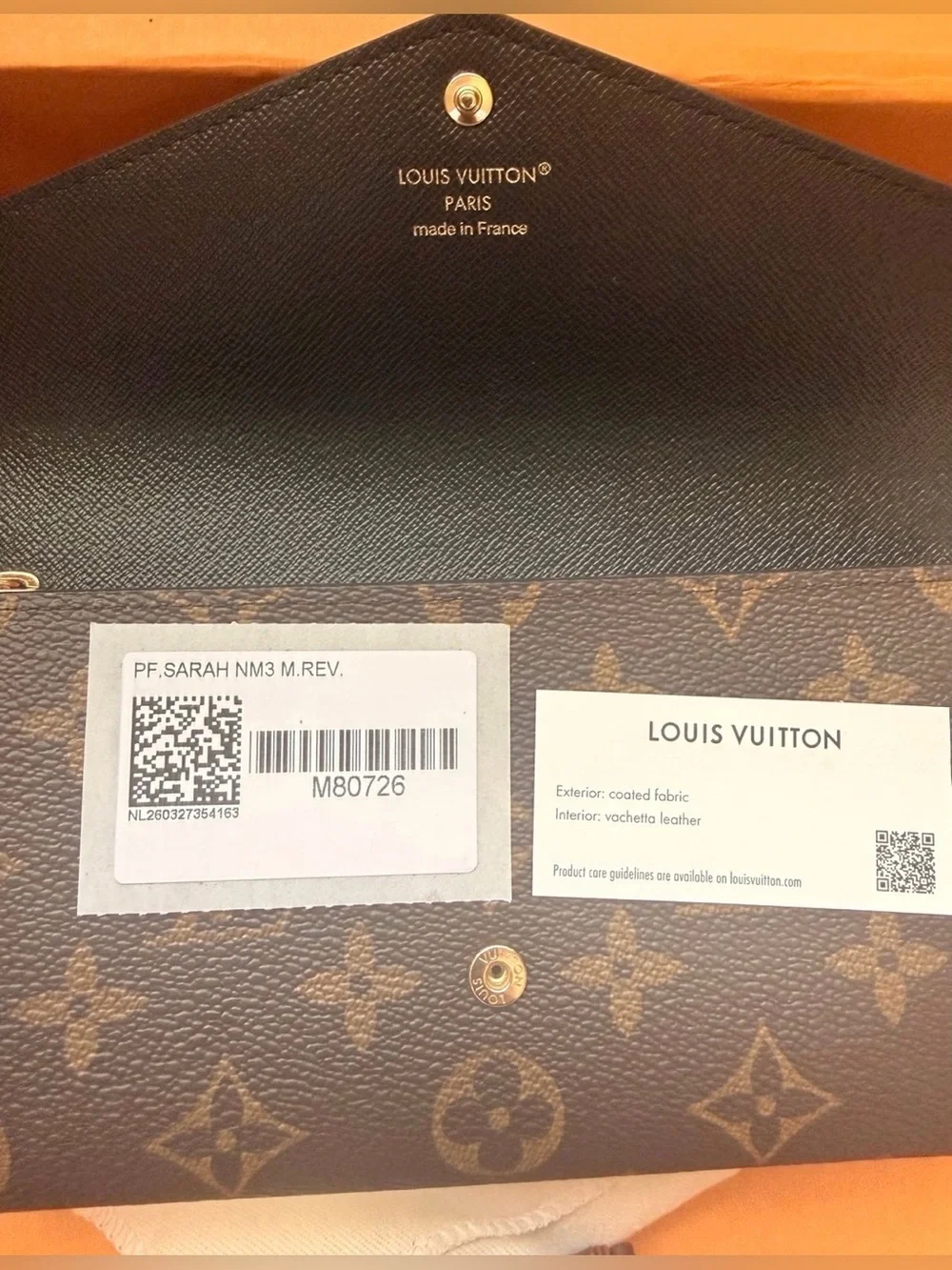Louis Vuitton authentic brand
